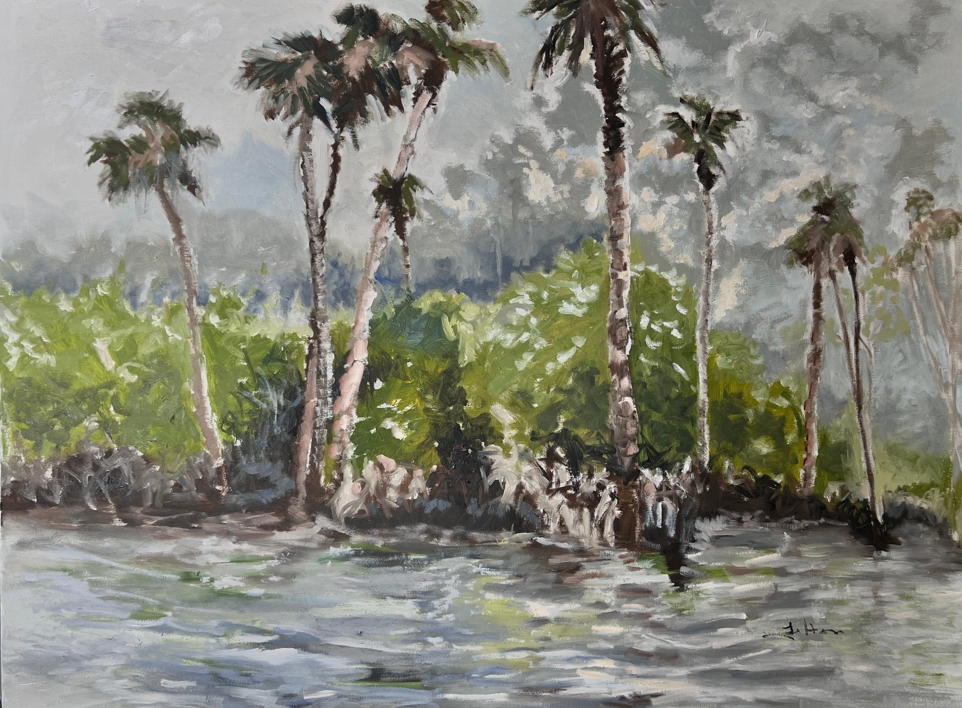 original Florida landscape painting