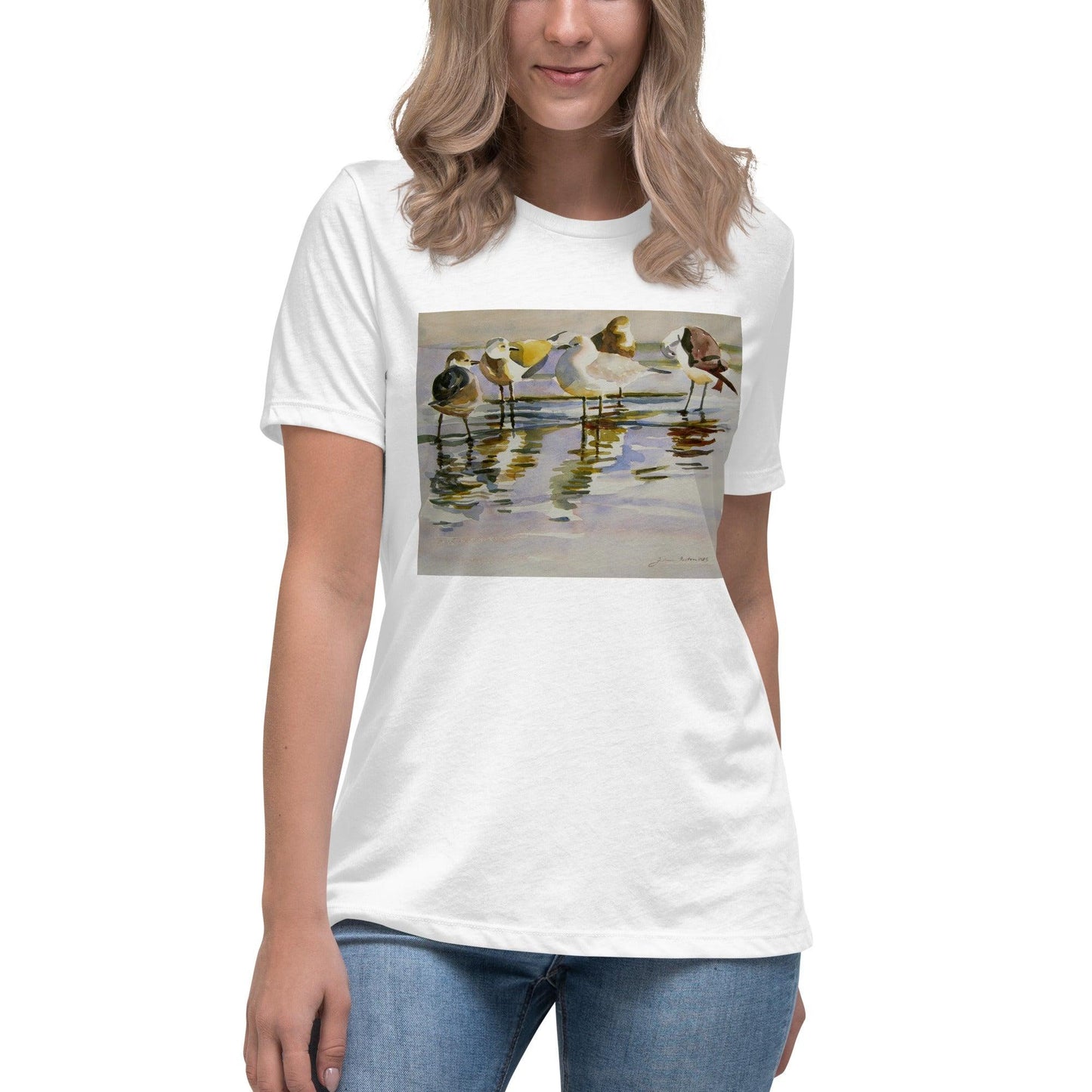 Gull Family Women's Relaxed T-Shirt - Julianne Felton