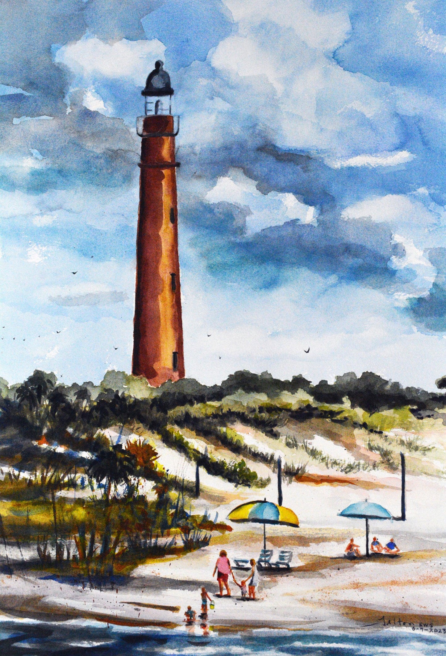 Ponce Inlet Lighthouse and beach - Julianne Felton